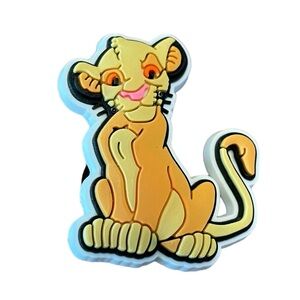 Simba from The Lion King Croc Charm